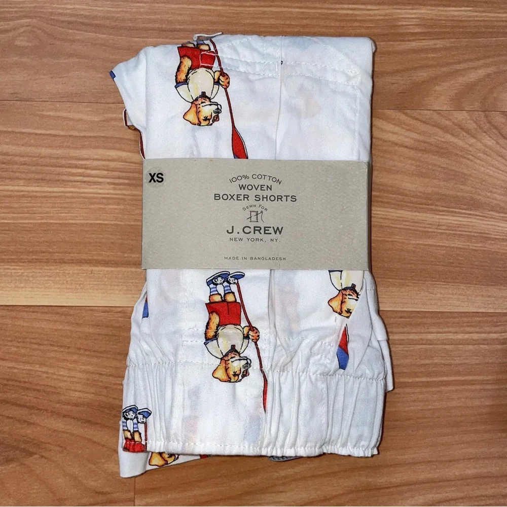 J. Crew Bundle of 2 NWT Dogs/Flamingos Boxer Shorts Underwear Size XS